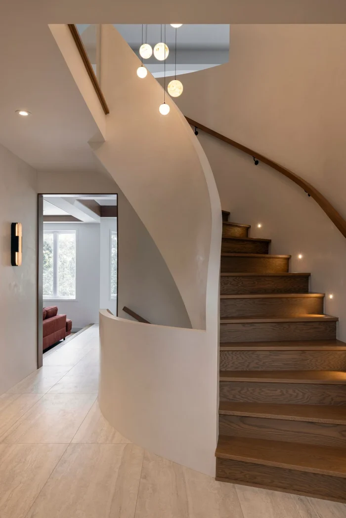 Escalier - Projet Petrescu - Construction DV